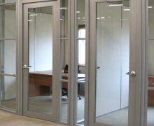 Flex series aluminum framed door corporate offices Flex series aluminum framed door corporate offices
