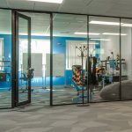 Flex Series Technology and Gaming Glass Office Installation Flex Series Technology and Gaming Glass Office Installation