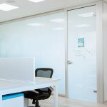 NxtWall Glass Office with Switchable Glass Opaque NxtWall Glass Office with Switchable Glass Opaque