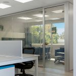 View Series Glass Office with Switchable Glass - Clear View Series Glass Office with Switchable Glass - Clear