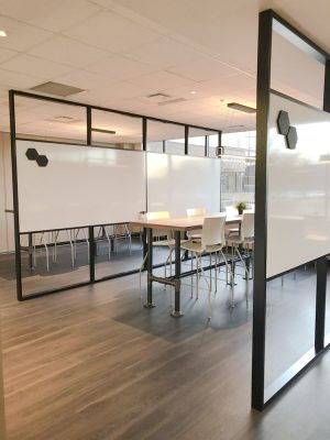 Flex Series Demountable Dividing Walls with Integrated Whiteboards