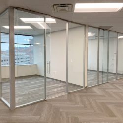 Floor to Ceiling Glass Private Offices - Flex Series Floor to Ceiling Glass Private Offices - Flex Series