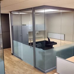 Private Offices - View Series Glass Demountable Wall System Private Offices - View Series Glass Demountable Wall System