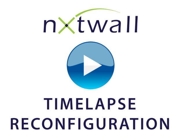 NxtWall Demountable Walls Help Businesses Time Lapse Reconfiguration