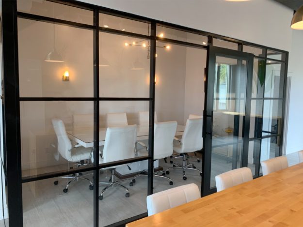 NxtWall Architectural Demountable Walls All Black Finishes