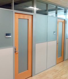 NxtWall Solid Core Full Lite Glass Swing Door NxtWall Solid Core Full Lite Glass Swing Door